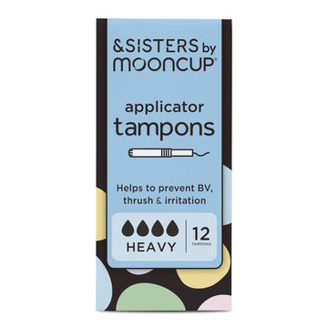 Eco-Applicator Tampons | Heavy (12 pack) | Plastic-free