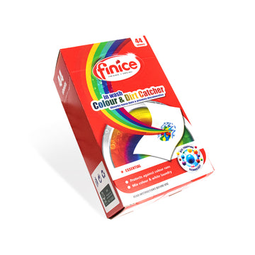 Finice Colour Catcher Sheets – Anti-Dye, Colour Run Protection & Antibacterial (44 Pack)