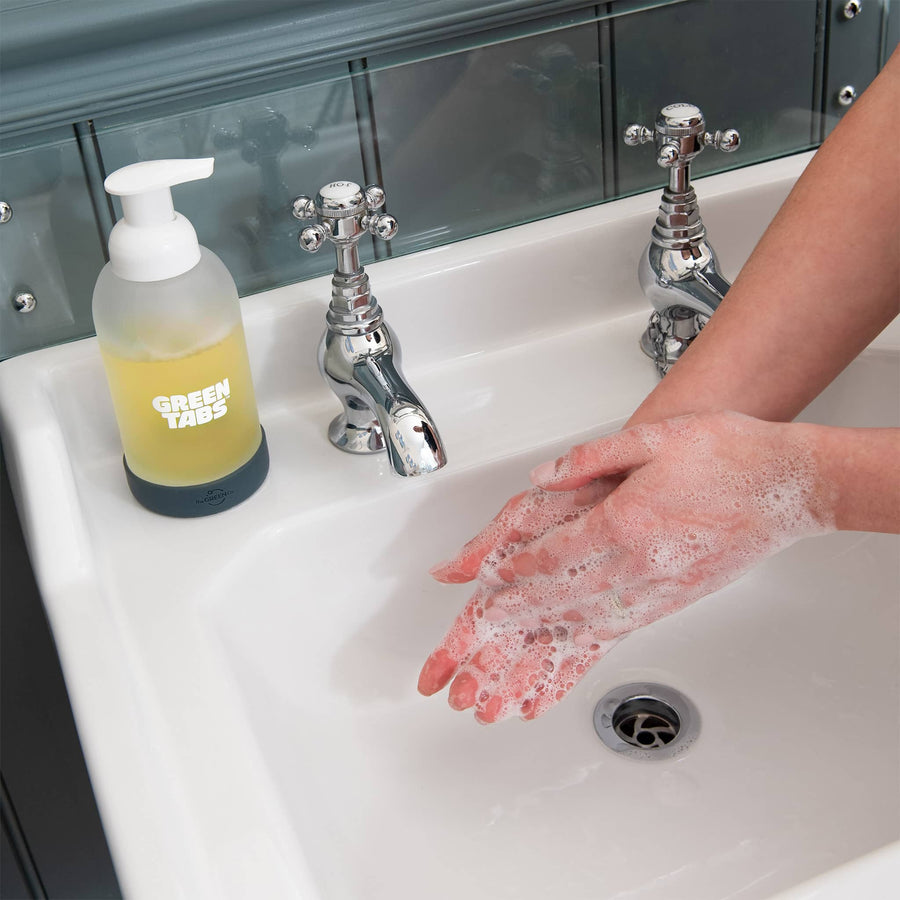 Foaming Hand Soap GreenTabs™ Refills – 4 Pack Plastic-Free, Vegan & Eco-Friendly