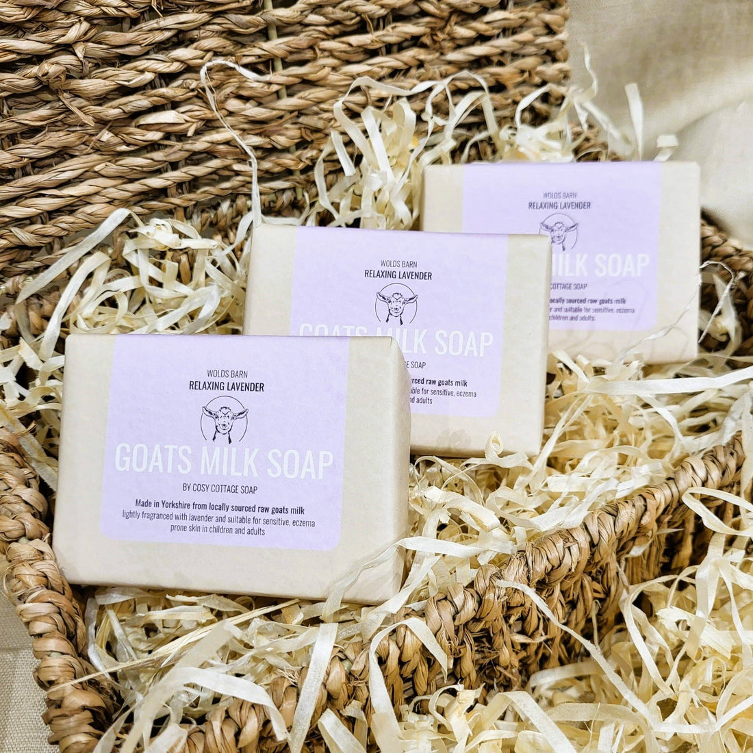 Goats Milk Soap – Natural Gentle Bars for Babies, Children & Adults