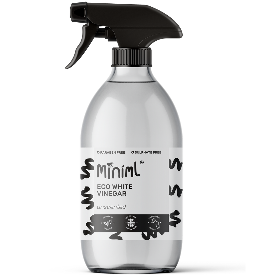White Vinegar – 500ml Refillable Glass Bottle Multi-Purpose Cleaner