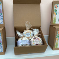 Luxury Bath Bomb Gift Set with Essential Oils – 3 Piece