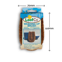 LoofCo Washing-Up Brush – Natural Coconut Fibre Dish Brush