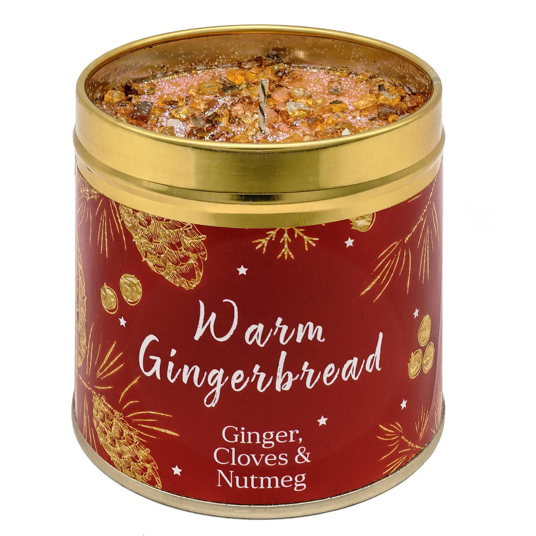 Christmas Elegance Candle – Warm Gingerbread with Ginger, Cloves & Nutmeg