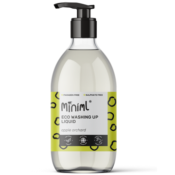 Apple Washing Up Liquid – 500ml Refillable Glass Bottle