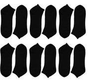 Sock Stack Men's Trainer Socks 6 Pairs Lightweight Cotton Blend Ankle With Arch Support