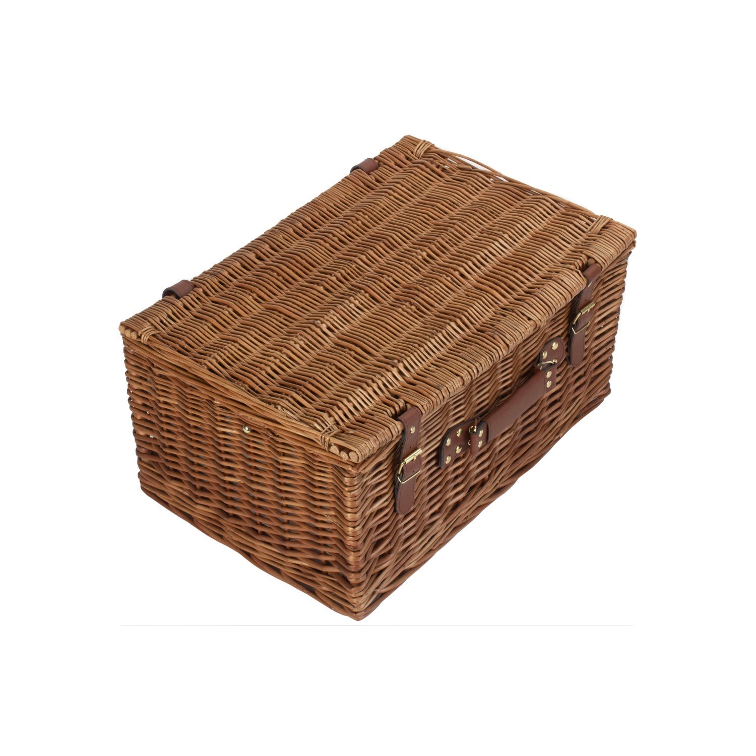 6 Person Green Tweed Classic Picnic Hamper - REGN