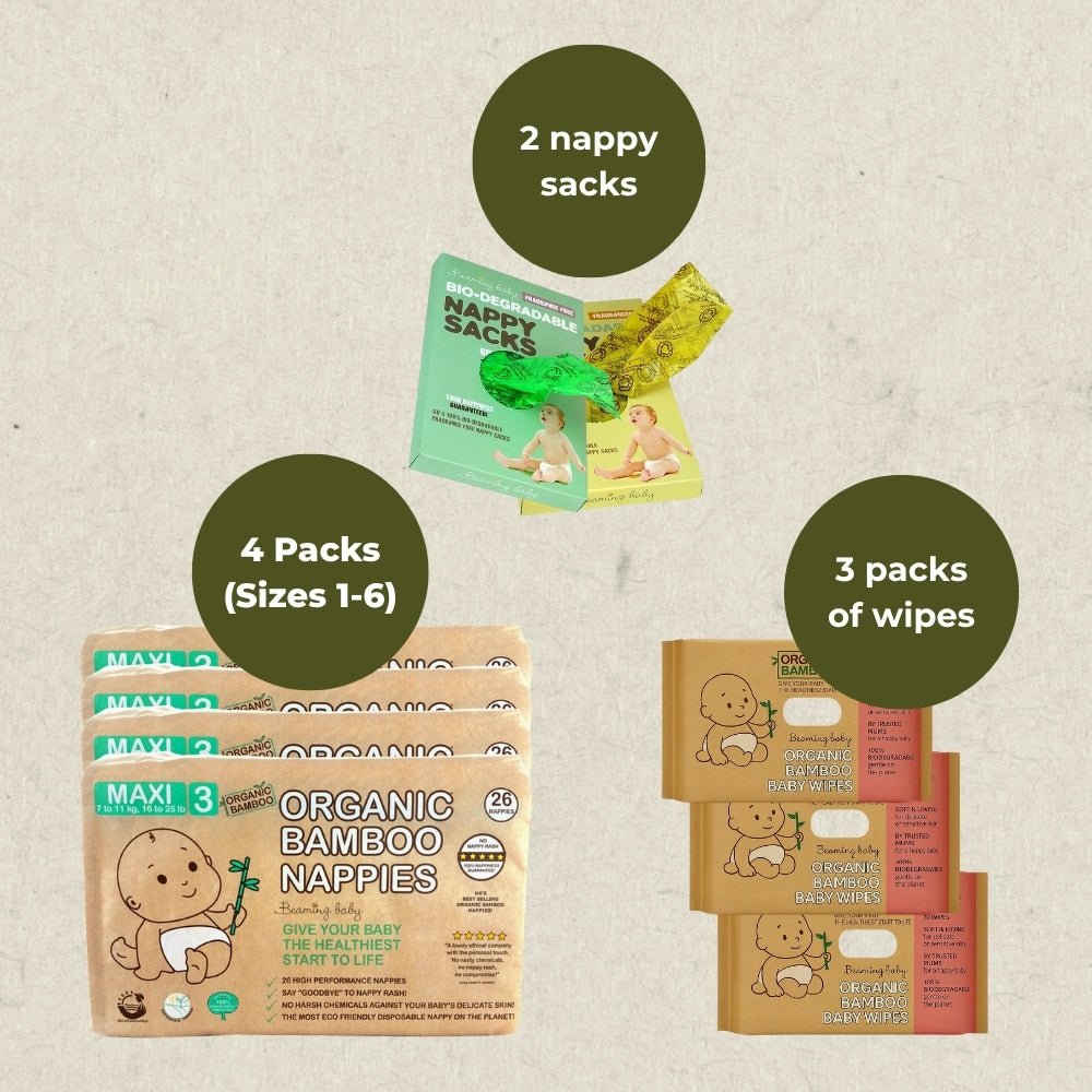 60 Pack of Biodegradable Nappy Sacks - REGN