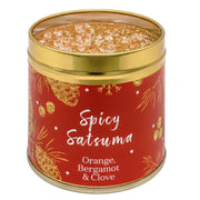 Christmas Elegance Spicy Satsuma Scented Candle | 50 Hour Burn