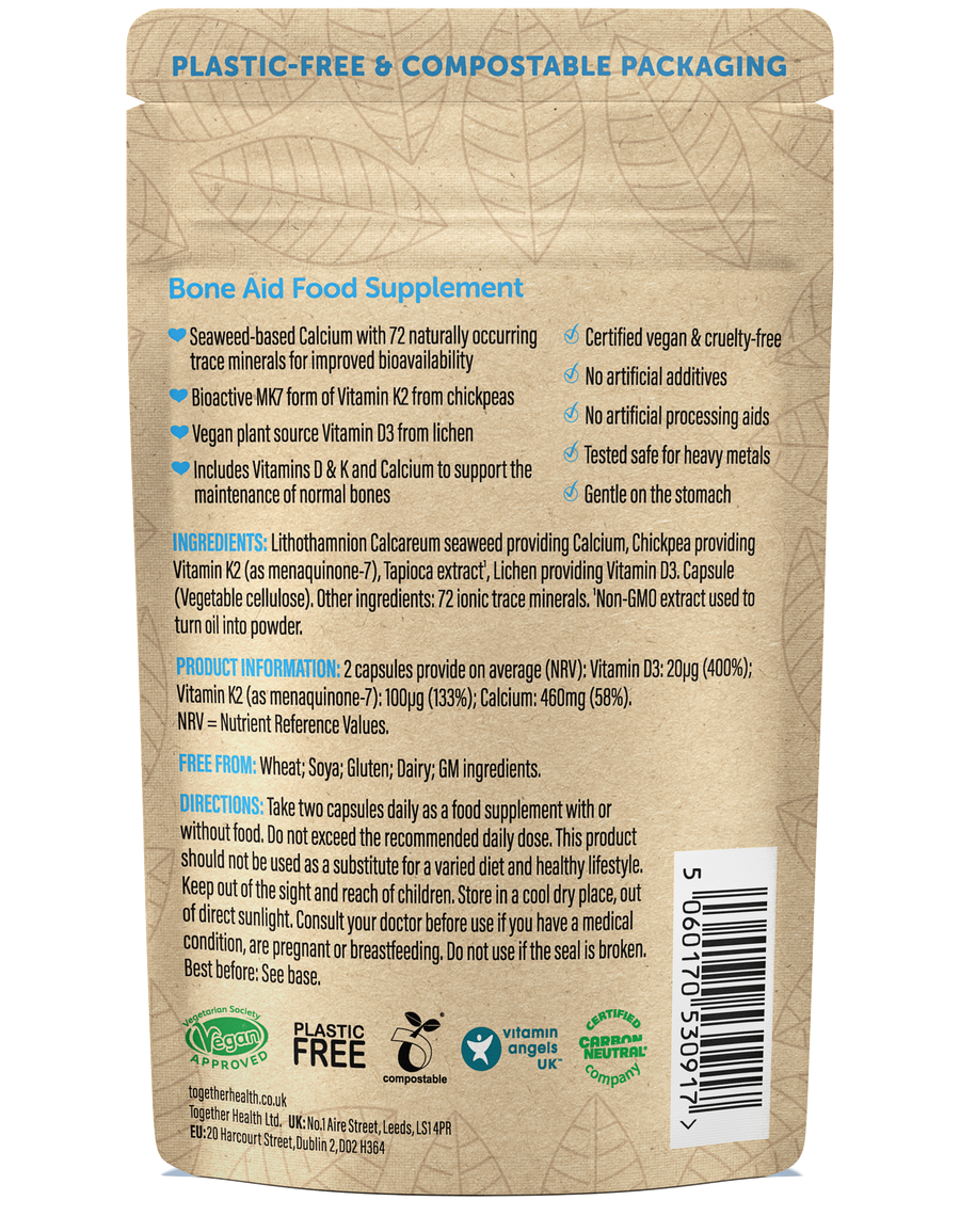 Bone Aid – Bone Vitamins – 60 Capsules