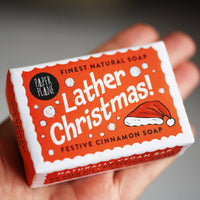 Natural Vegan Christmas Soap Bar – Cinnamon Gingerbread Scent