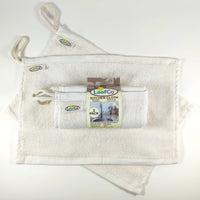 LoofCo Kitchen Cloths 2-Pack – Sustainable Egyptian Cotton Cleaning Cloths