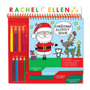 Children's Christmas Activity Book | Colouring, Scratch Art, Stickers & Pens