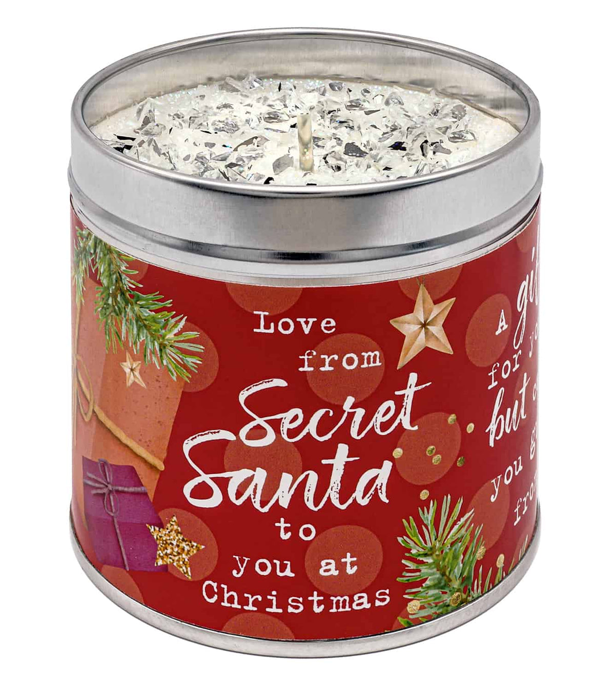 Just Because Festive Secret Santa Candle | Cranberries & Orange