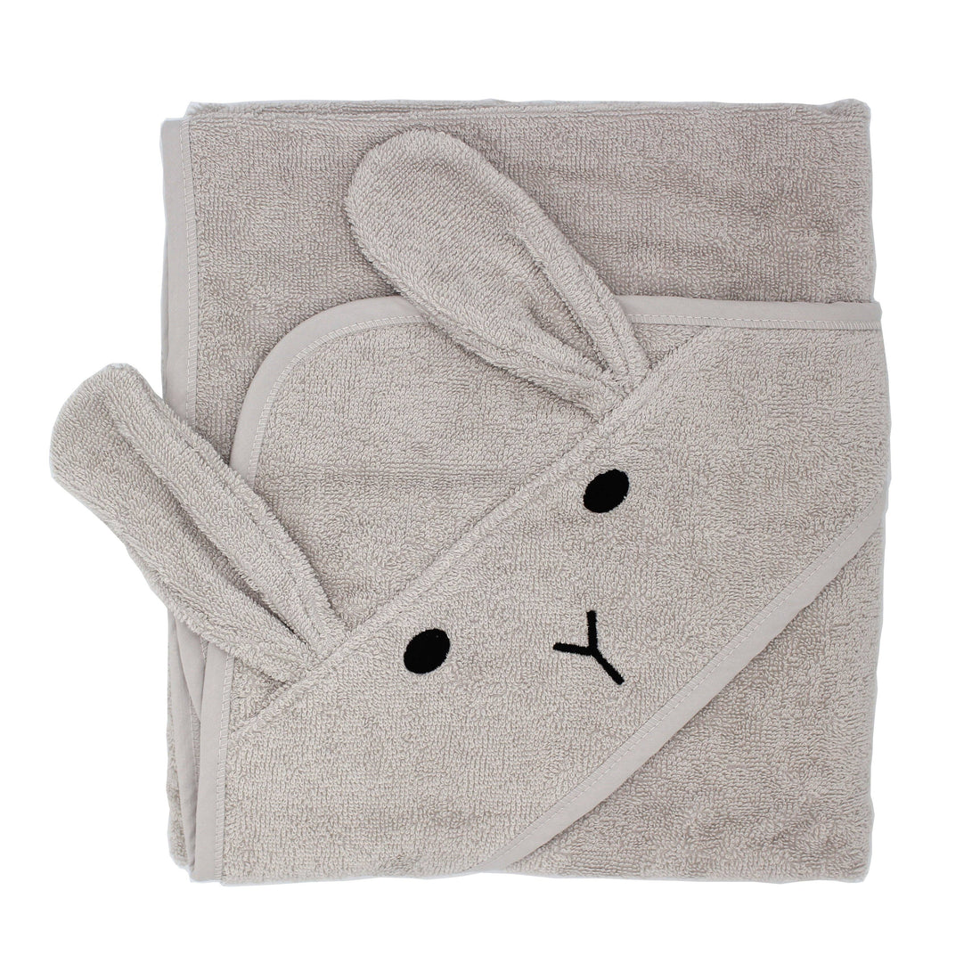 Animal Hooded Baby Towels – Organic Cotton (Fox, Lion, Rabbit Designs)