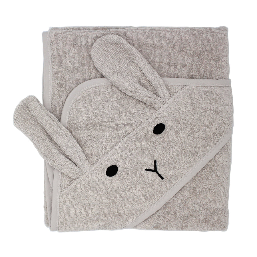 Animal Hooded Baby Towels – Organic Cotton (Fox, Lion, Rabbit Designs)