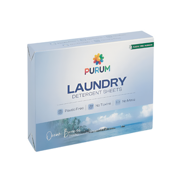 Ocean Breeze Scented Laundry Detergent Sheets - 64 Pack