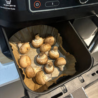 Eco Green Living Compostable Air Fryer Liners 50 Pack – Plastic-Free & Grease-Resistant