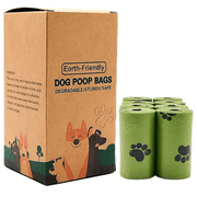 8 Rolls Of Biodegradable Eco Friendly Dog Poop Bags, Eco Waste Poo Disposal - Buy One Get One Half Price! - REGN