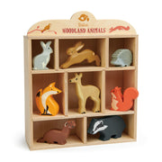 8 Woodland Animals Shelf Set - REGN