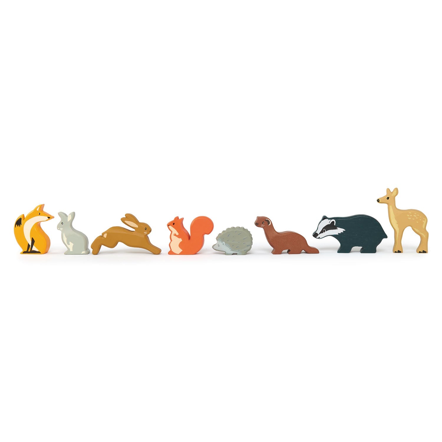 8 Woodland Animals Shelf Set - REGN