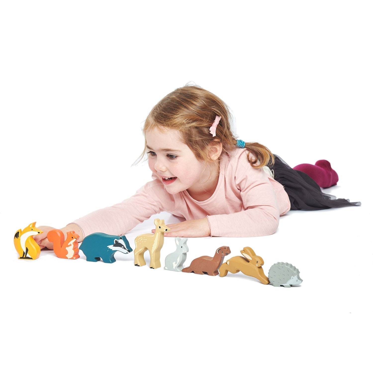 8 Woodland Animals Shelf Set - REGN