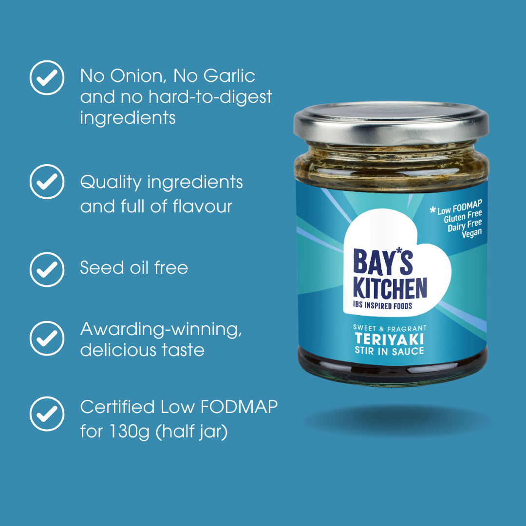 Teriyaki Stir-in Sauce 260g – Gluten Free, Vegan & Low FODMAP Japanese Style Sauce