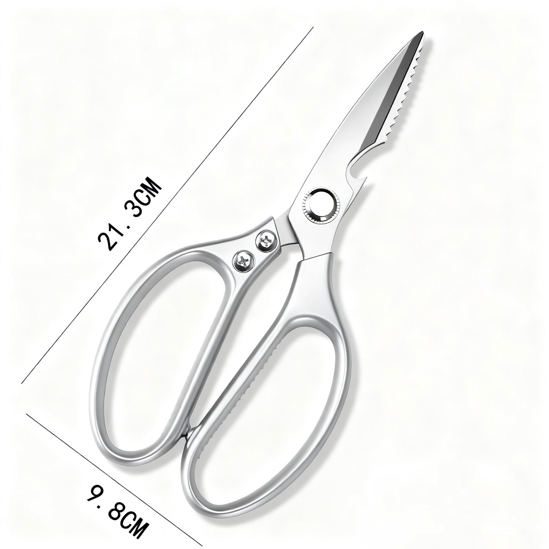 Stainless Steel Kitchen Scissors | No Waste, Eco Friendly Scissors