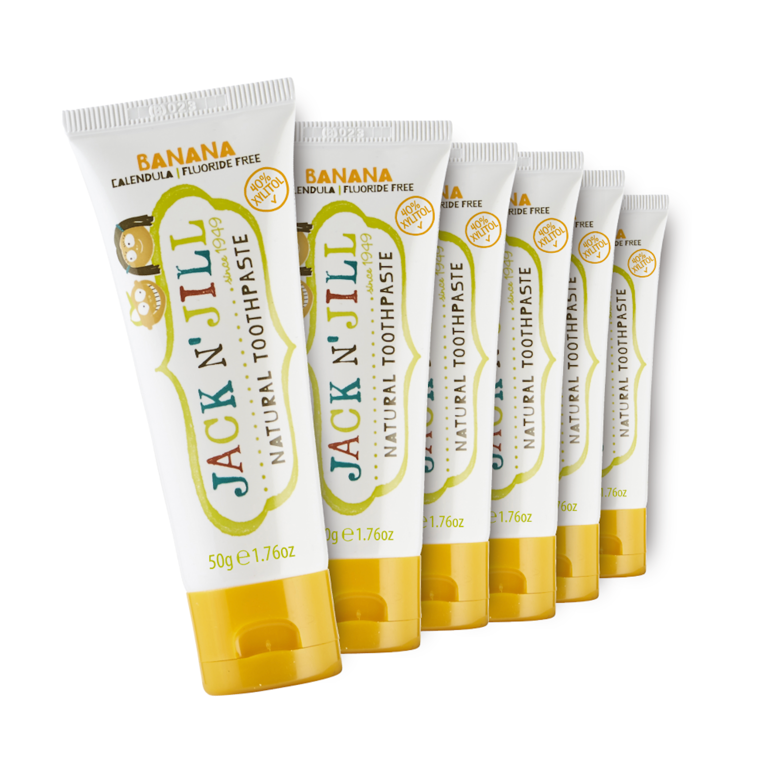 Jack N’ Jill Natural Banana Toothpaste for Kids 50g