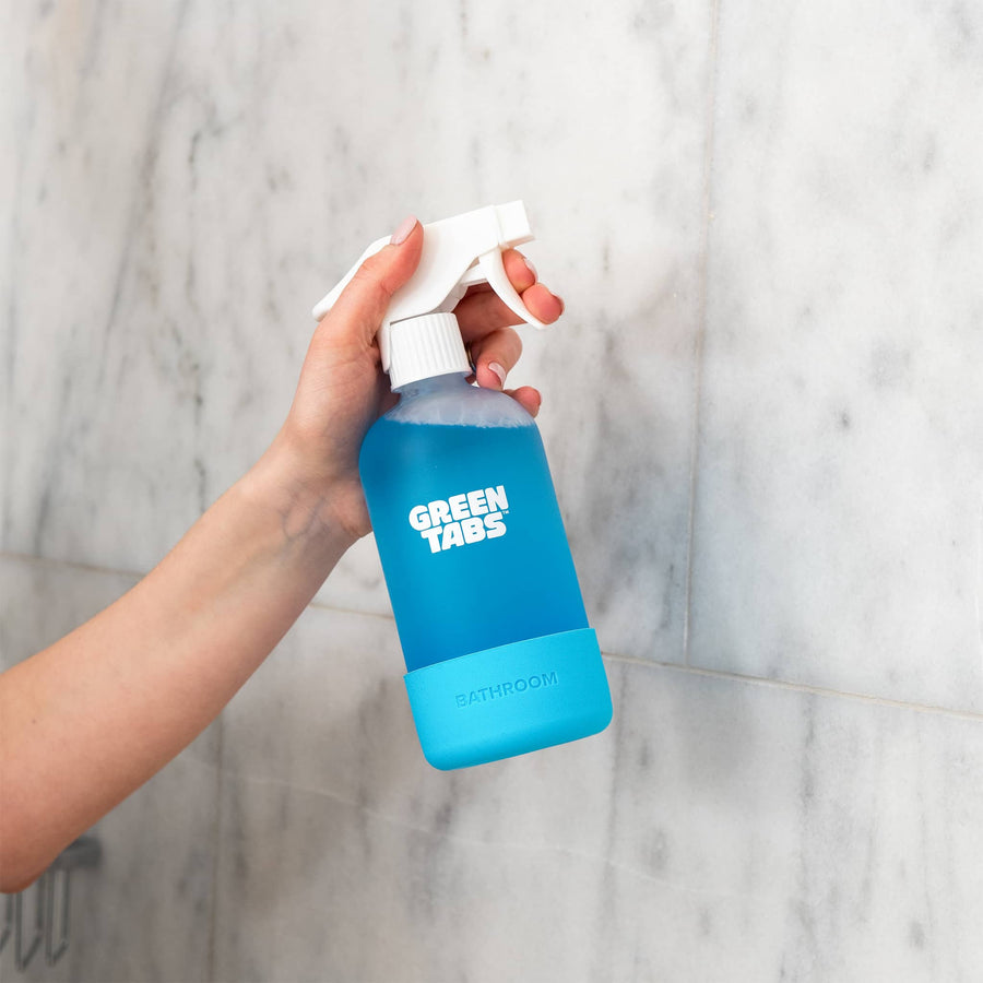 Plant-Powered Bathroom Cleaner GreenTabs™ – Plastic-Free, Vegan & Eco-Friendly Starter Kit
