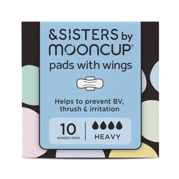 Pads with Wings | Heavy/Night (10 pack) | Plastic-free