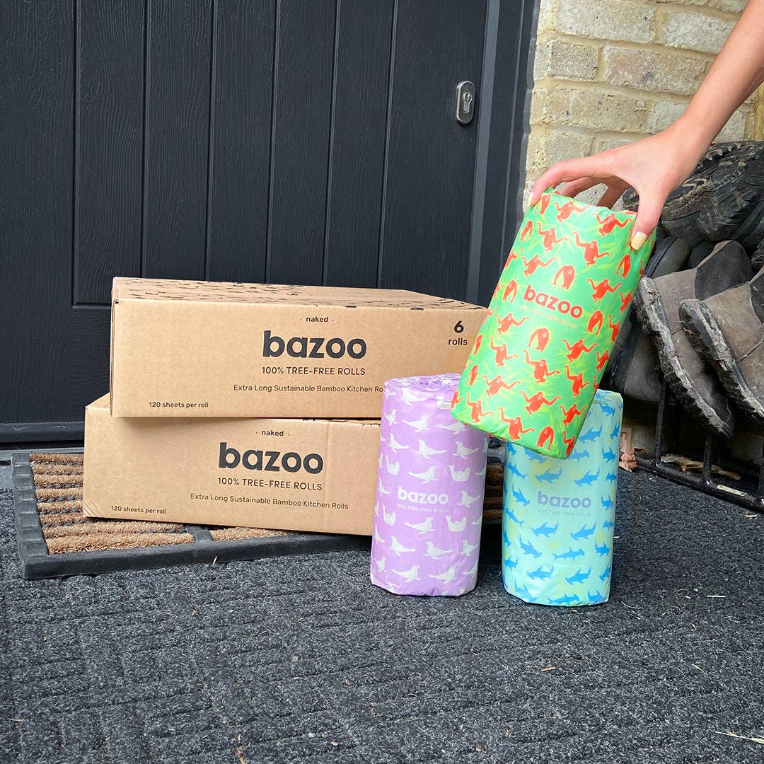 Bamboo Kitchen Roll – Extra Long, Eco-Friendly & Super Absorbent