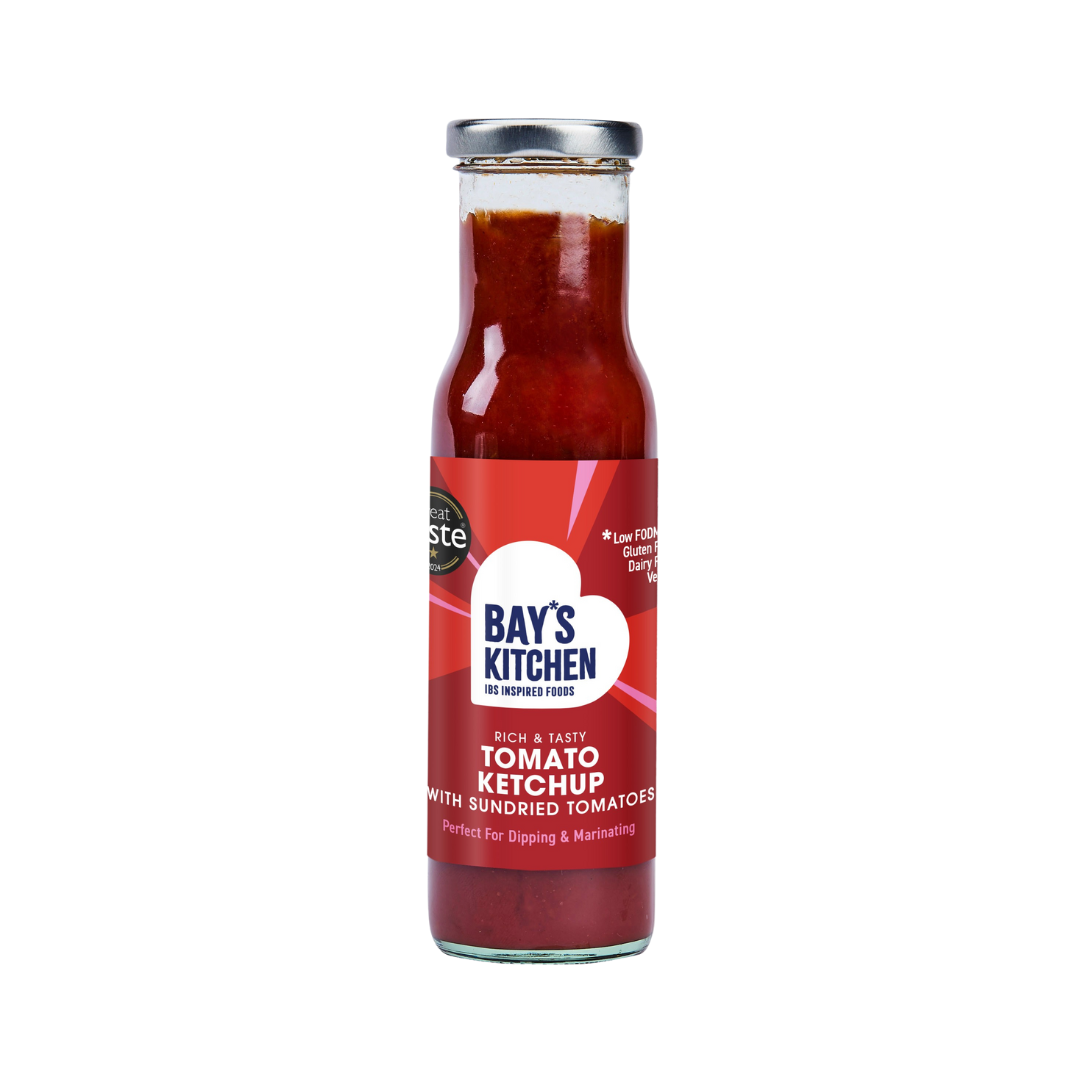 Tomato Ketchup with Sundried Tomatoes 270g – Low FODMAP & Vegan