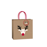 Festive Friends Christmas Gift Bags – Eco-Friendly FSC™ Kraft Packaging
