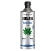 Eat Wholesome Organic Hemp Seed Oil 500ml | Cold-Pressed