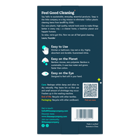 Plastic-Free Bamboo Cleaning Cloth | 1 Reusable Eco Cloth Made from Plants