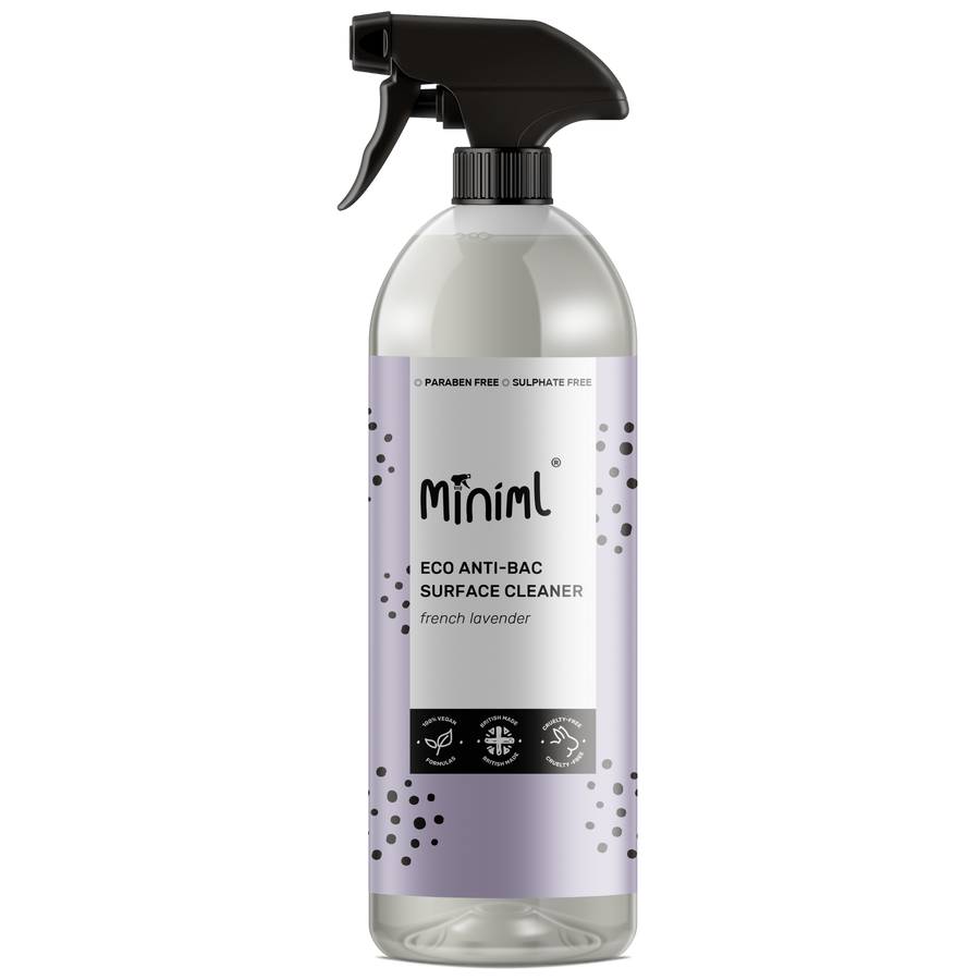 Lavender Anti-Bac Surface Cleaner – 750ml Food-Safe Disinfectant Spray