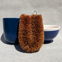LoofCo Washing-Up Brush – Natural Coconut Fibre Dish Brush