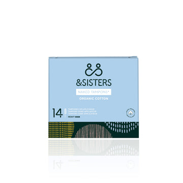Naked Tampons® | Heavy (14 pack) | Plastic-free | Vegan