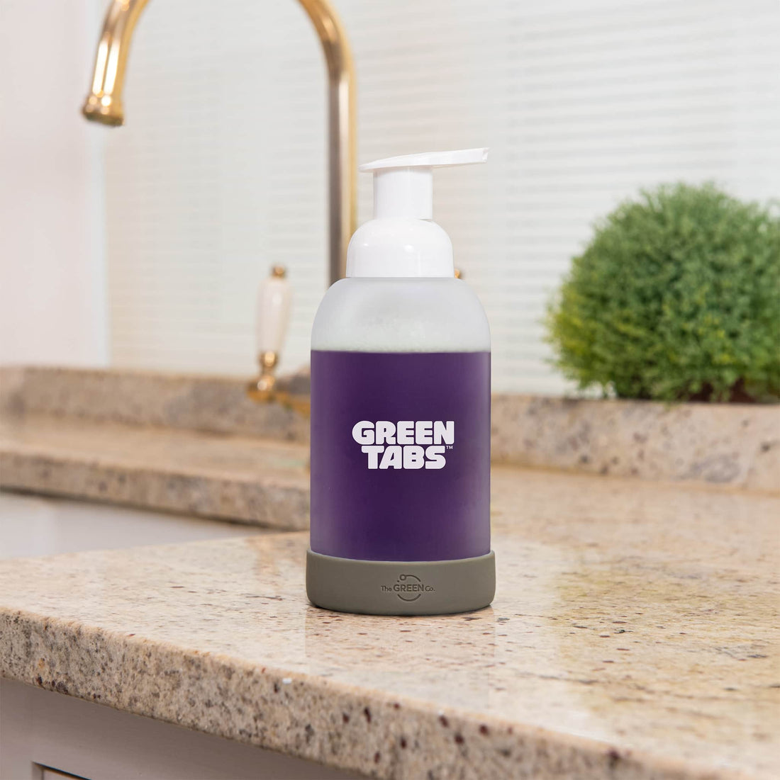 Foaming Hand Soap GreenTabs™ Starter Kit – Refillable Glass Bottle