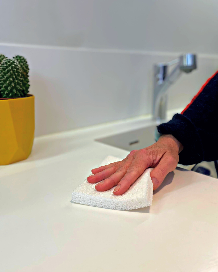 Eco Pop-Up Sponges 2-Pack | Plastic-Free Cellulose Sponges Made in UK