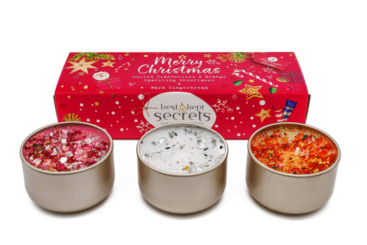 The Red One Three Lites – Merry Christmas | 3 Scented Christmas Candles