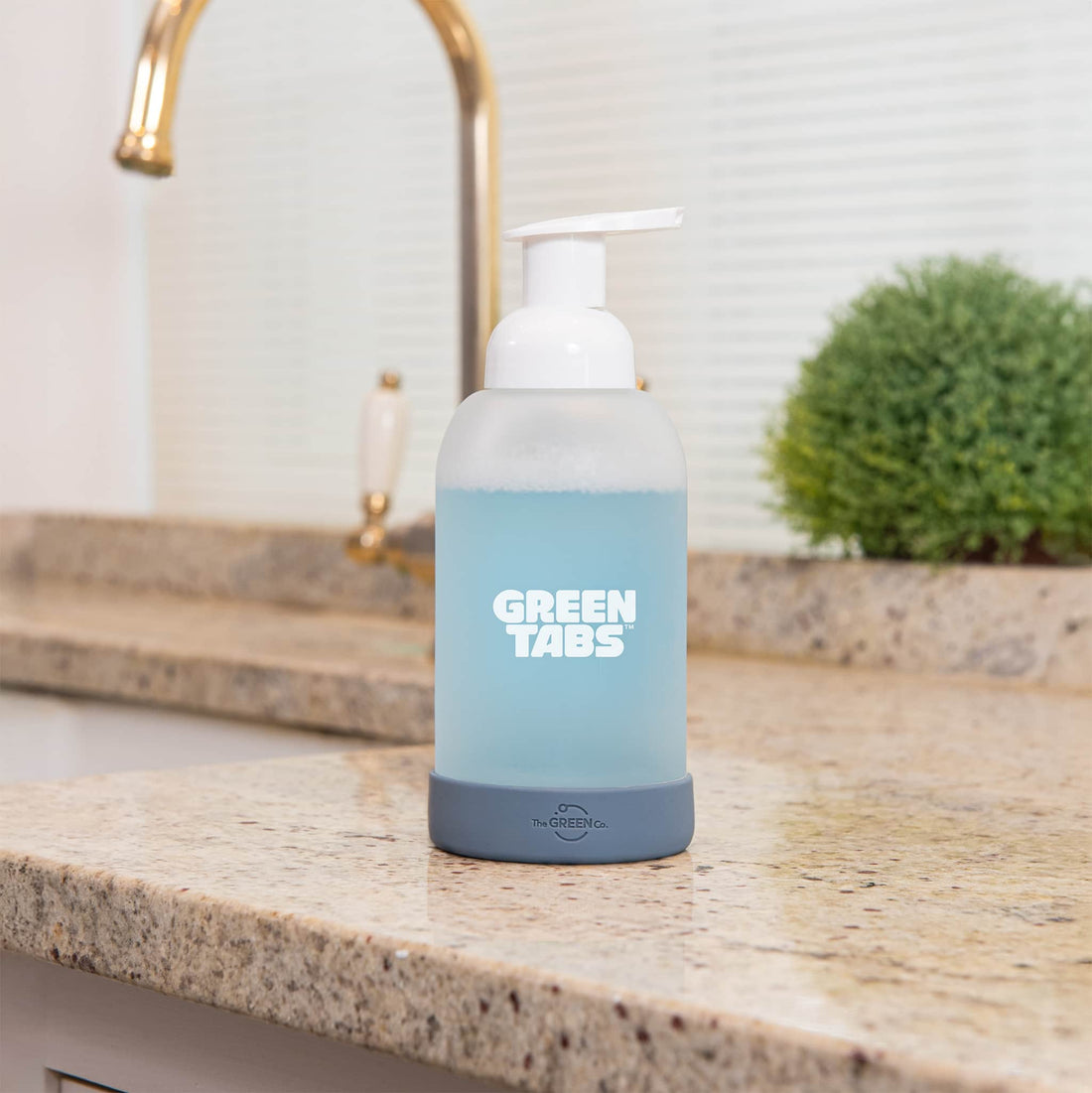 Foaming Hand Soap GreenTabs™ Starter Kit – Refillable Glass Bottle