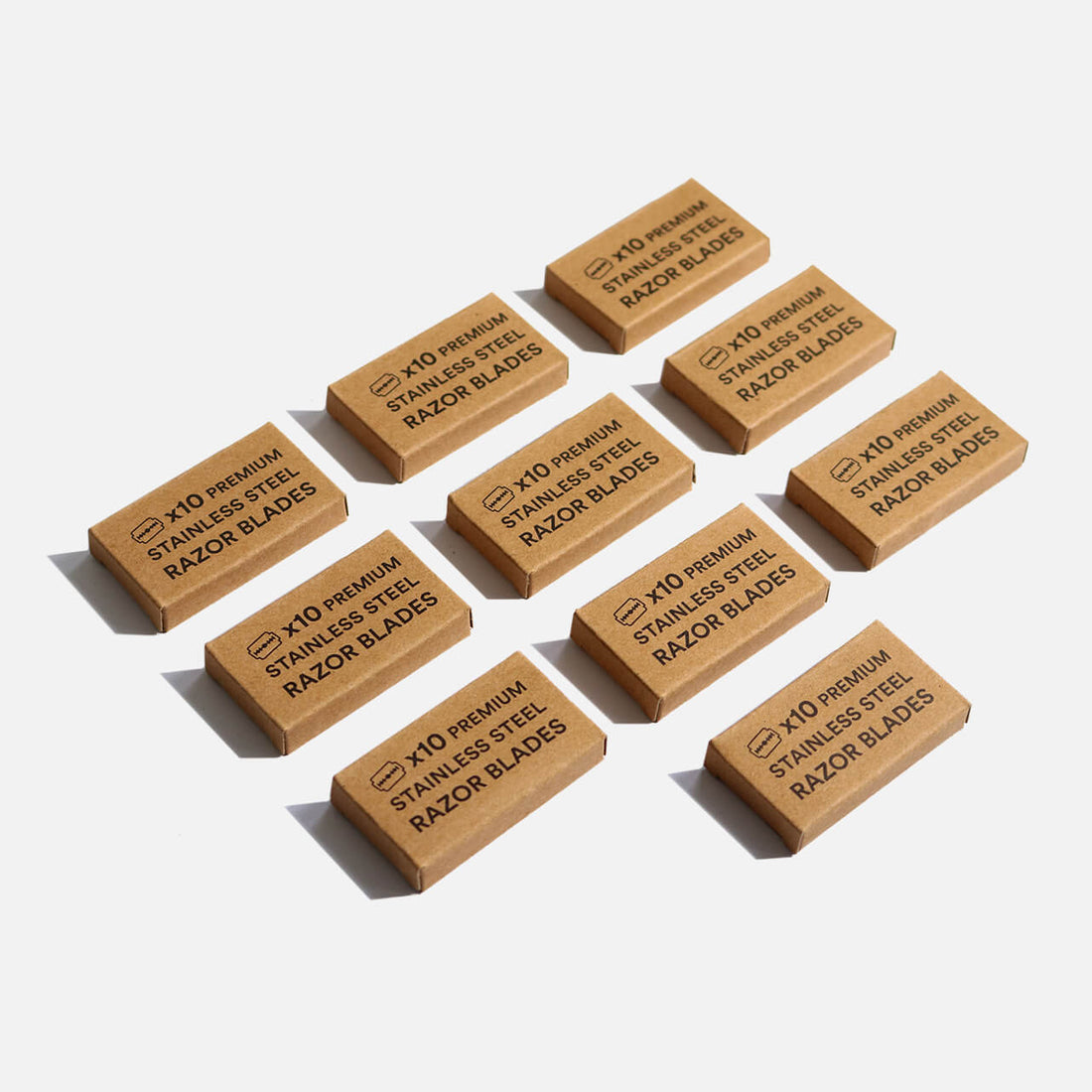 Double Edge Safety Razor Blades - Single Eco Blade Safety Razor Blades, 100 Pack