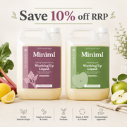 Washing Up Liquid 5L Duo Bundle – Apple & Rhubarb + Lemon