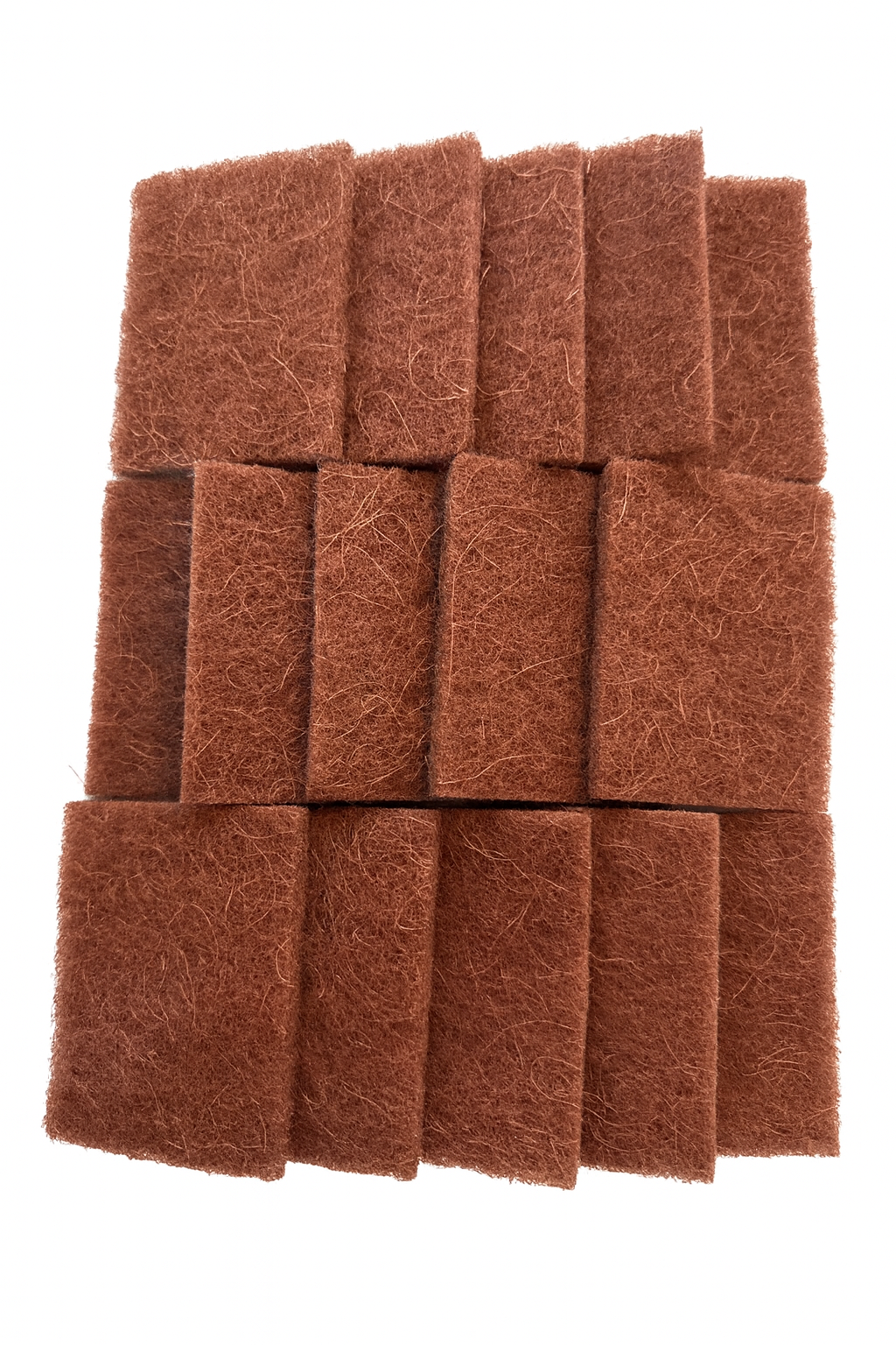 Biodegradable Coconut Kitchen Scourers - Eco Friendly Dish Scrubber Pack of 15