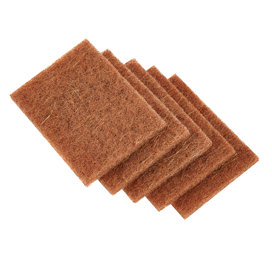 Coconut Kitchen Scourers - Pack of 5