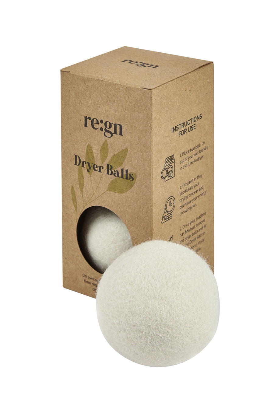 Waste Cotton Dryer Balls - Pack of 2
