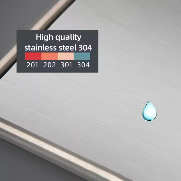 Double-Sided Stainless Steel Cutting Board with Wheat Straw & Knife Sharpener