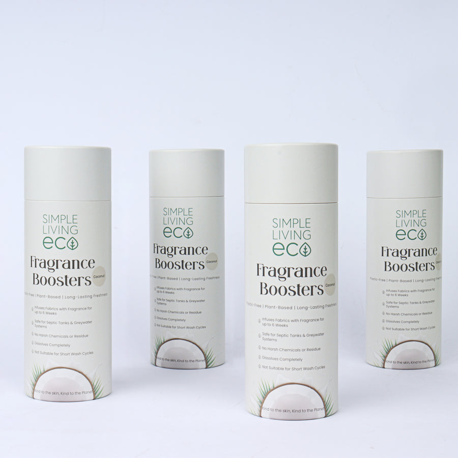 UK Made Plant-Based Fragrance Booster Beads for Laundry – Spring Fresh & Coconut - Buy One Get One Half Price!